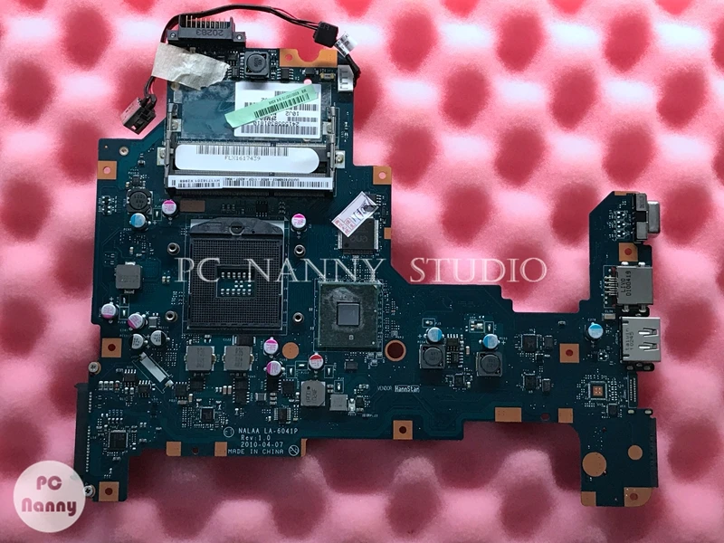 NOKOTION K000103770 материнская плата NALAA LA-6041P для TOSHIBA Satellite L670 Материнская плата Intel для ноутбука w/o HDMI HM55 s988a работает