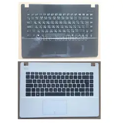 Русский Teclado Palmrest обложка клавиатура для ASUS X451 X451E X451M X451C X451E1007CA topcase RU Клавиатура ноутбука черный, белый цвет