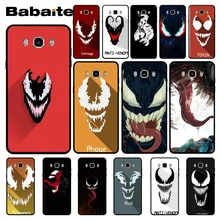 Babaite Venom Smart Cover Black Soft Shell Telefoon Geval voor samsung j7 2017 j8 j6 j2pro note8 note9 case coque(China)