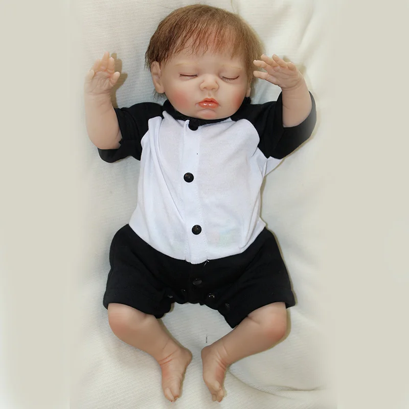 

Lifelike Sleeping Real Reborn Boy Toys For Kids 18 Inch Alive Baby Doll lol For Playmate Gift SDK-81R1 Children Toys for Girls