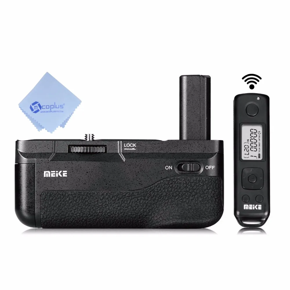 Meike The New MK-A6500 pro Battery Grip Built-in 2.4GHZ Remote Controller Vertical-shooting Function for Sony a6500 camera +Mcop Meike The New MK-A6500 pro Battery Grip Built-in 2.4GHZ Remote Controller Vertical-shooting Function for Sony a6500 camera +Mcop