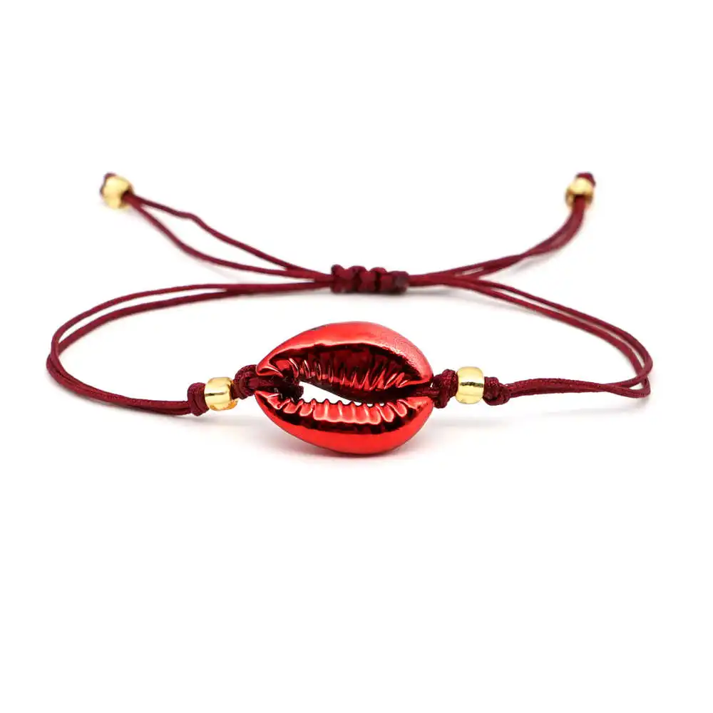 Go2boho Puka ракушки браслеты летние пляжные украшения красочные браслет для женщин
