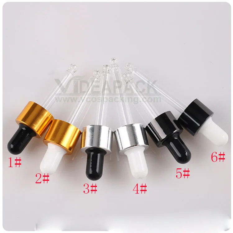 

100pcs Dropper cap Bottle Cap Piepette Dropper Glass Piepette Essential Oil supply(supplies) For 18mm neck size