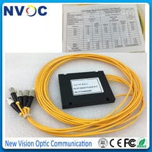 2 шт./лот 1x4 ABS коробка GPON EPON 2,0 мм 1 м, FC/UPC Волоконно-оптический PLC сплиттер модуль 1*4 SC/UPC Волоконно-Оптический PLC сплиттер
