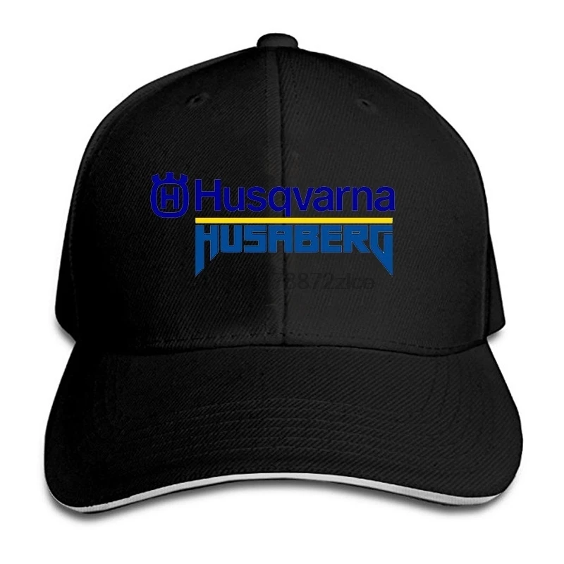 Husqvarna Logo Print Baseball Cap Fashion Unisex Golf Cap Summer Mesh