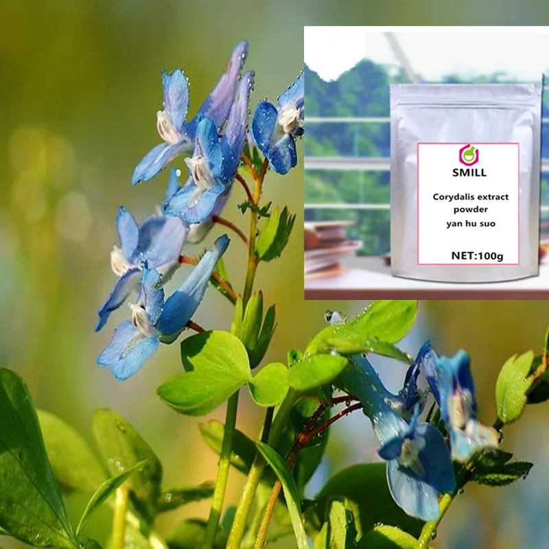 

100g-1000g High quality, no additions Corydalis extract powder /yan hu suo/ Free shipping