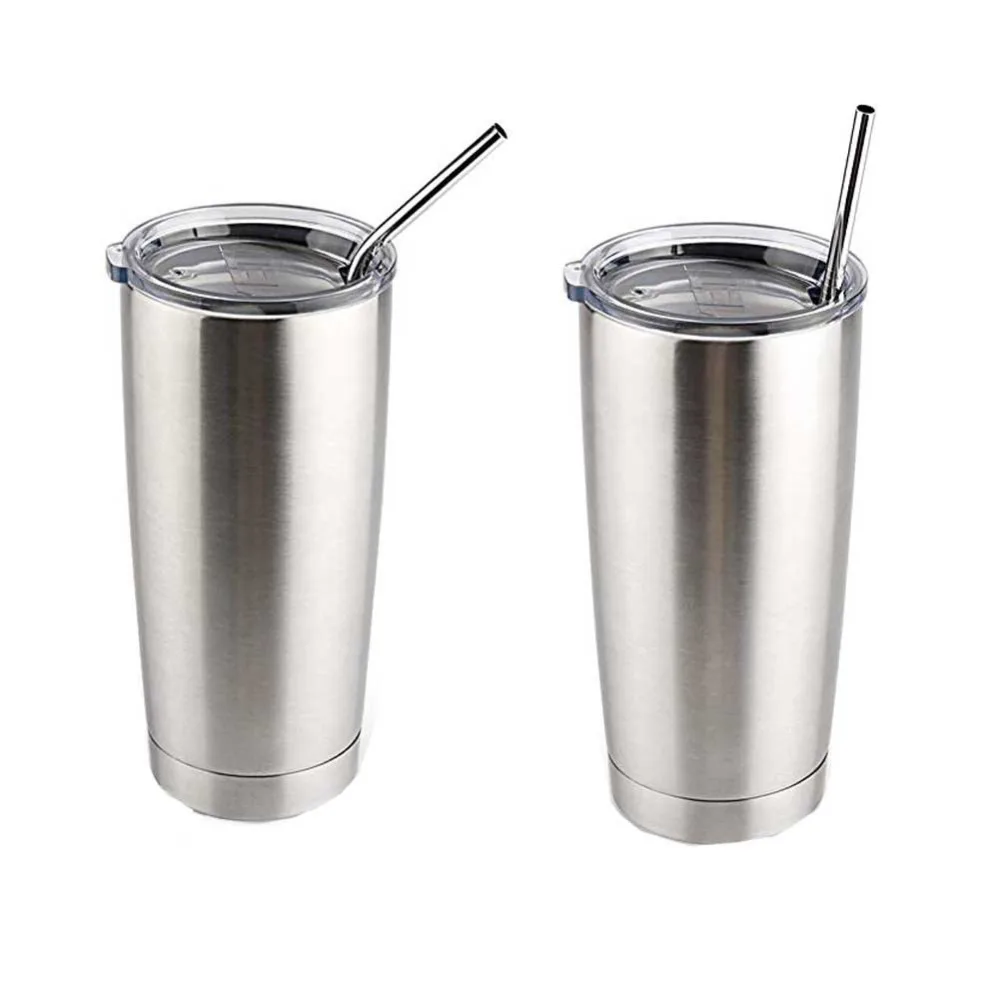 5 Pcs Stainless Steel Metal Drinking Straw Reusable Straws + Foldable Drinking Straws +Cleaner Brush/Cocktail straws