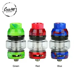 100% Оригинальные 5,5 мл CoilART LUX Mesh Tank с 0.15ohm сетки M1 и M4 катушки заправка верхней дизайн доказательство-утечки электронной сигареты Вдыхание