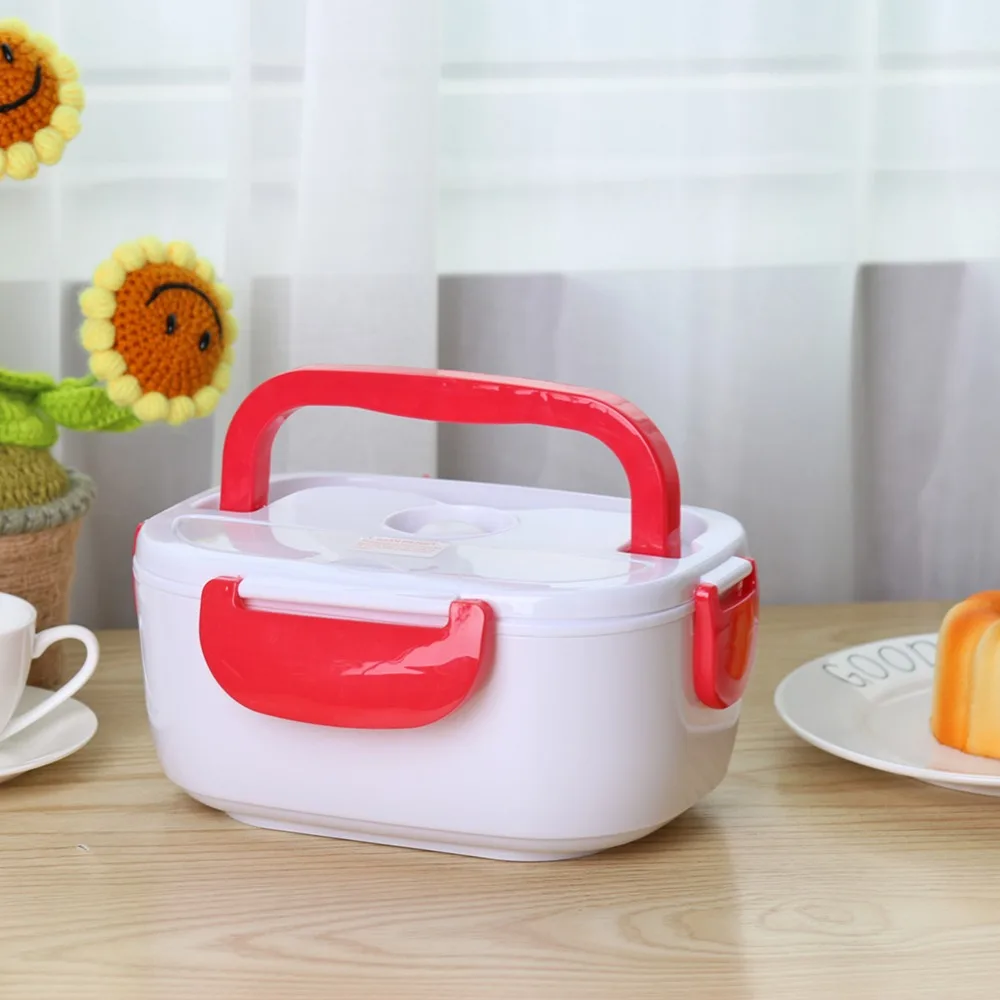 220V/110V Lunch Box Food Container Portable Electric Heating Food Warmer Heater Rice Container Dinnerware Sets for Home Dropship