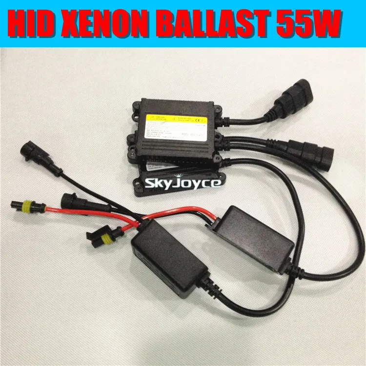 

2X 55W hid xenon slim ballast AC quality auto xenon digital ballast unit for all the hid headlights H1 H4 H7 accessories