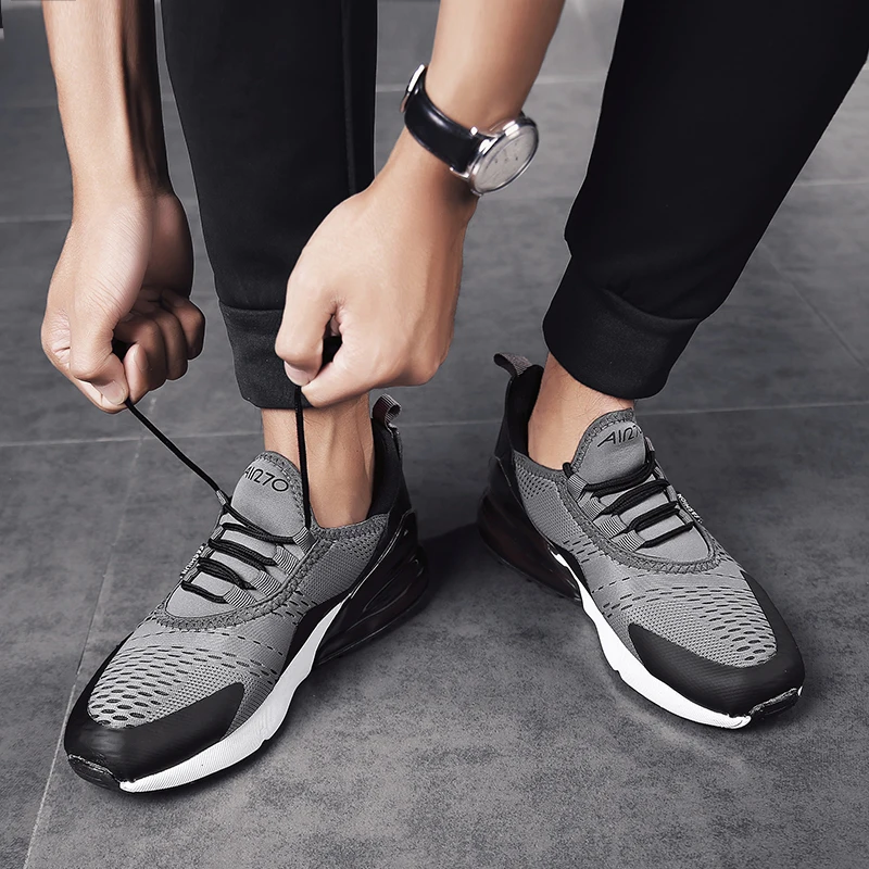 

Rommedal Men's Casual Popular New Style Men's Air Cushion Shoes Outdoor Comfortable Running Shoes breathable 270 footwear 2019