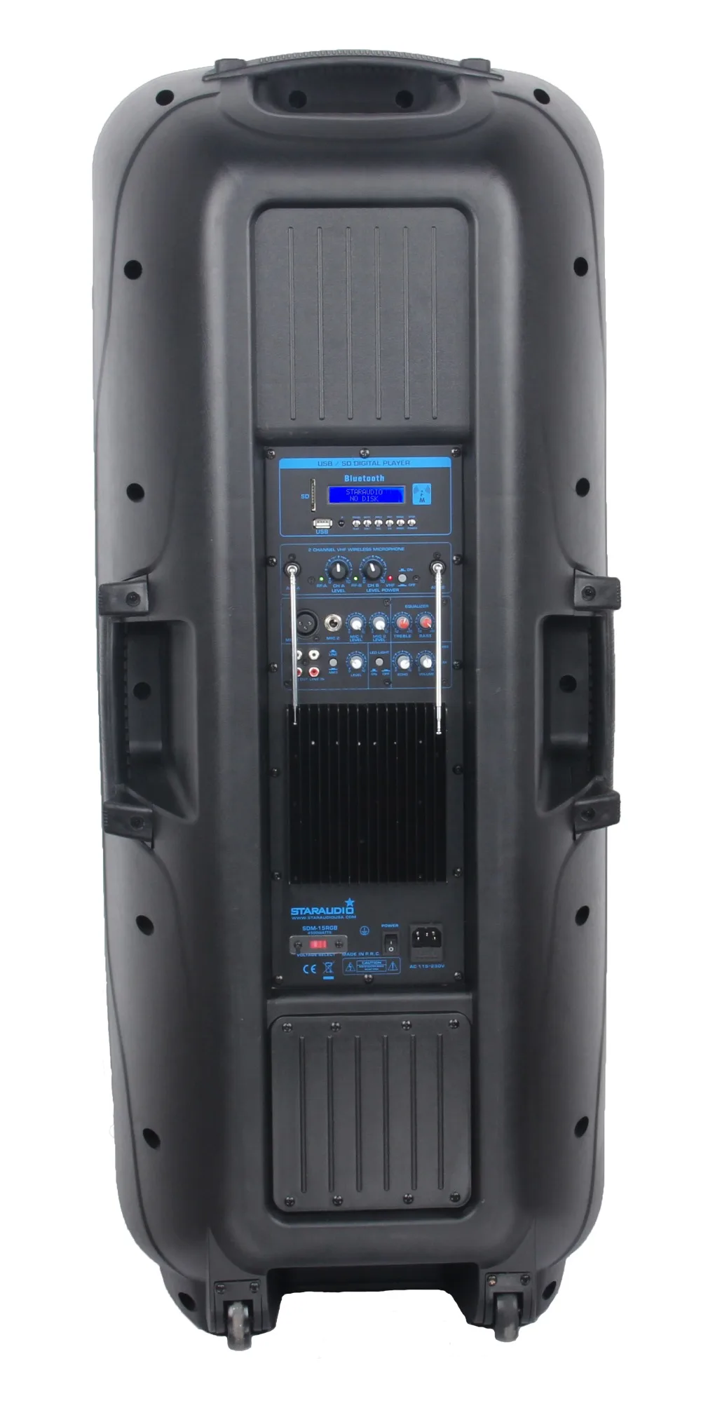 dj pa powered speaker 