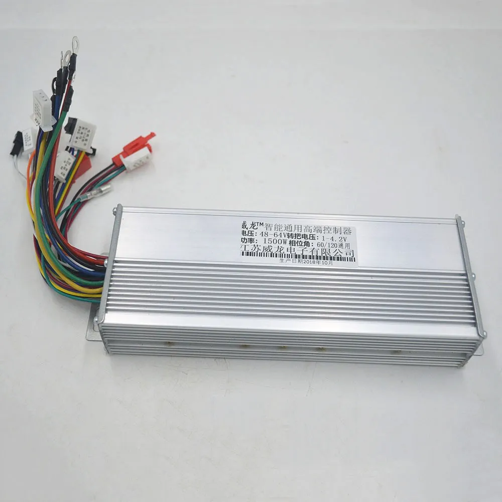 Discount 48V-64V 1500W 45A Sensor/Sensorless Brushless bldc speed ebike Controller Reverse for e bike/Scooter/Motorcycle Controller 1500W 0 Discount 48V-64V 1500W 45A Sensor/Sensorless Brushless bldc speed ebike Controller Reverse for e bike/Scooter/Motorcycle Controller 1500W 0