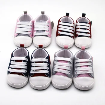 

Toddler Shoes Casual Canvas Shoes Baby Boys Girls Shoes Soft Sole Sneakers Anti-Slip Outdoor First Walkers