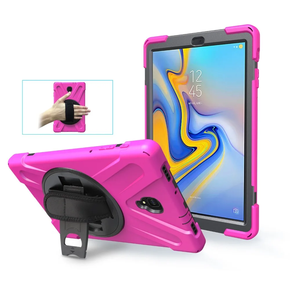 Heavy Duty Coque For Samsung Tab A A2 10.5 T590 T595 Case Shockproof Stand Silicon for Samsung Tab A 10.5 T590 T595 2018 Cover (9)