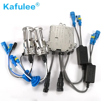 

HID Xenon lamp H4 Mini Projector Bulb Kit Ballast Auto Car Headlight Lamp for 4300K 6000K 8000K Light Source 55W