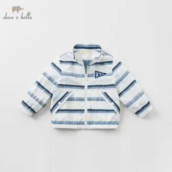 

DBW10322 dave bella spring baby boys fashion long sleeve coat children tops infant toddler high quality coat
