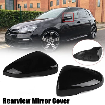

For Volkswagen VW Touran Golf 6 MK6 2009-2014 High Quality ABS Plastic Side Back Rearview Mirror Cover Trims Auto Accessories
