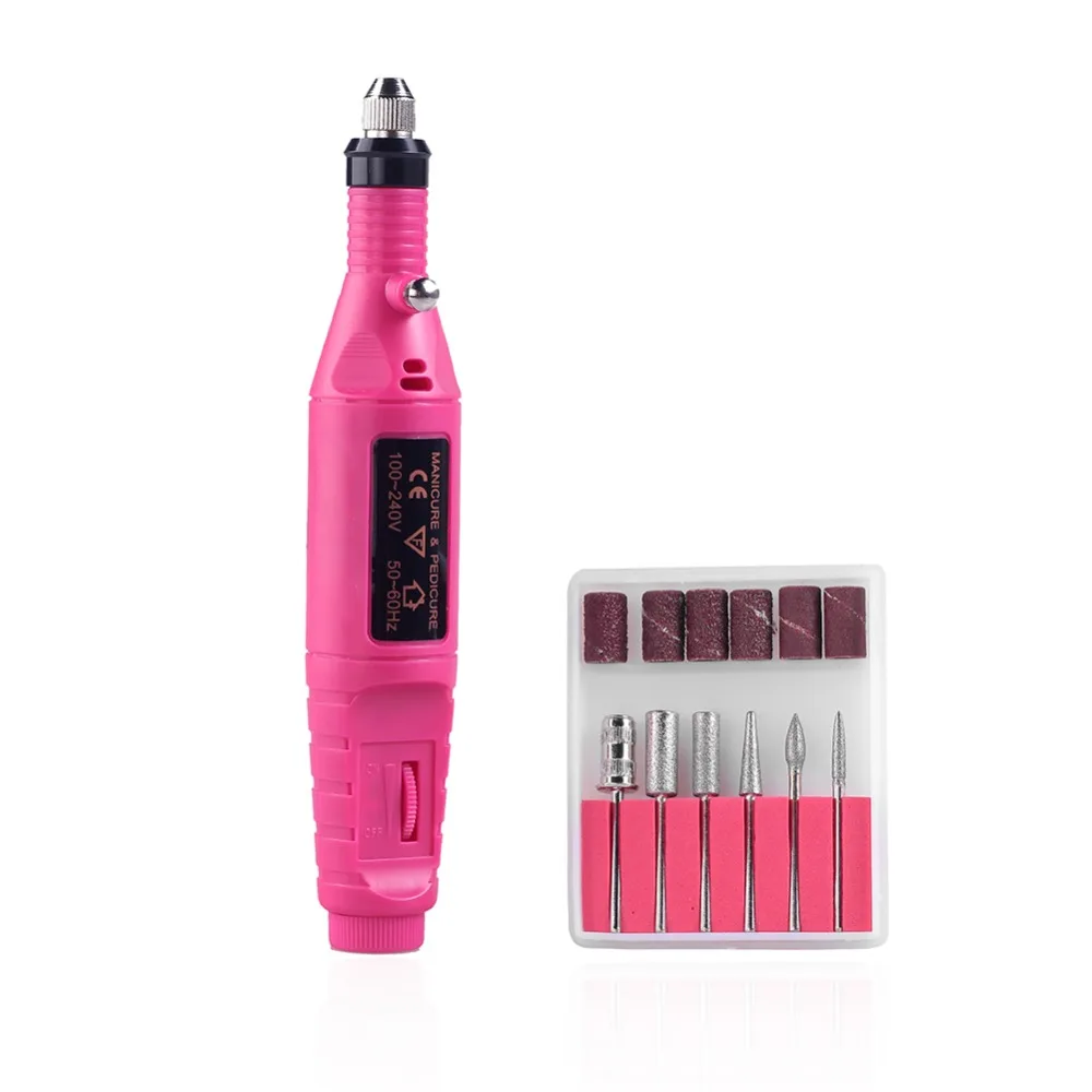 

1Set Nail Electric Apparatus for Manicure Milling Drill Bit Set Pedicure Machine Gel Remover Nail Polishing Cutters Kit