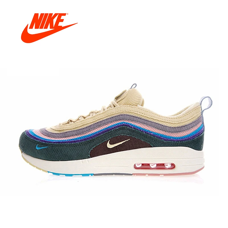 Original New Arrival Authentic Nike Air Max 1/97 VF SW Mens Running Shoes Sport Outdoor Walking Jogging Sneakers AJ4219-400