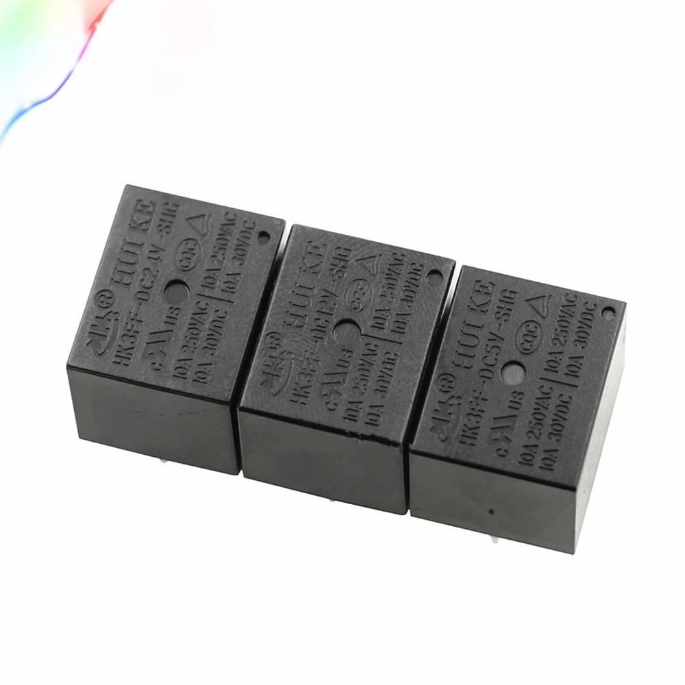 5 шт. Мощность реле HK3FF-DC5V-SHG HK3FF-DC12V-SHG HK3FF-DC24V-SHG 10A250VAC T73 5PIN