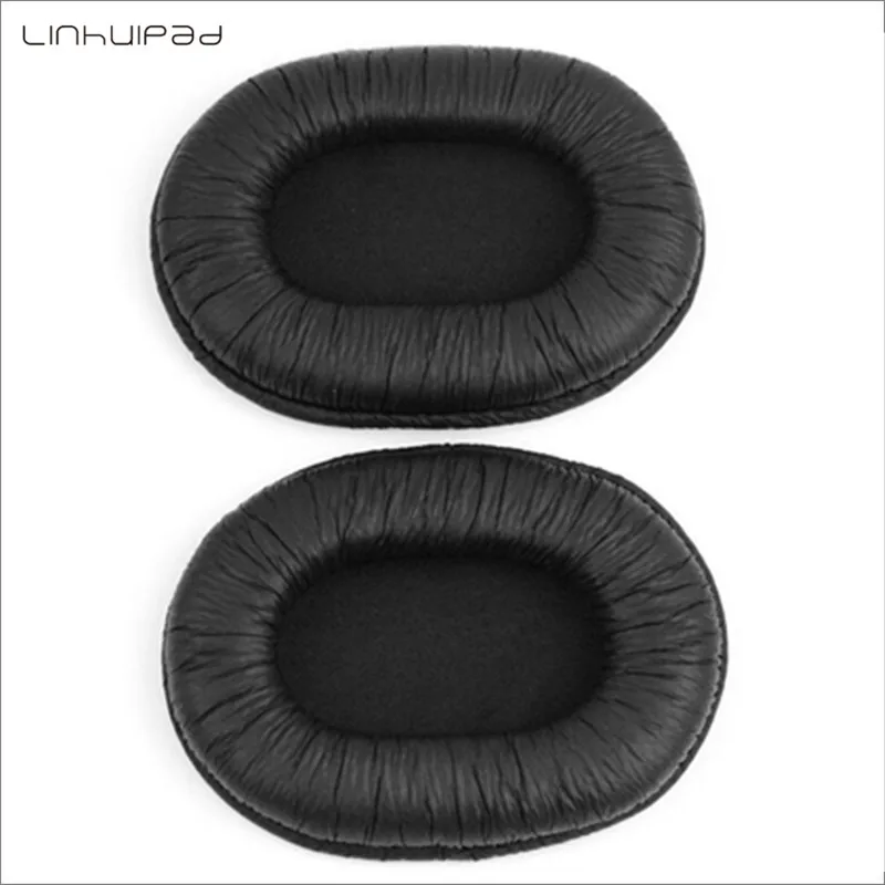 1 pair Replacement Leather Ear Pads Ear Cushions Durable Sponge earpads fit on SONY MDR-7506, V6, CD900ST, HD202