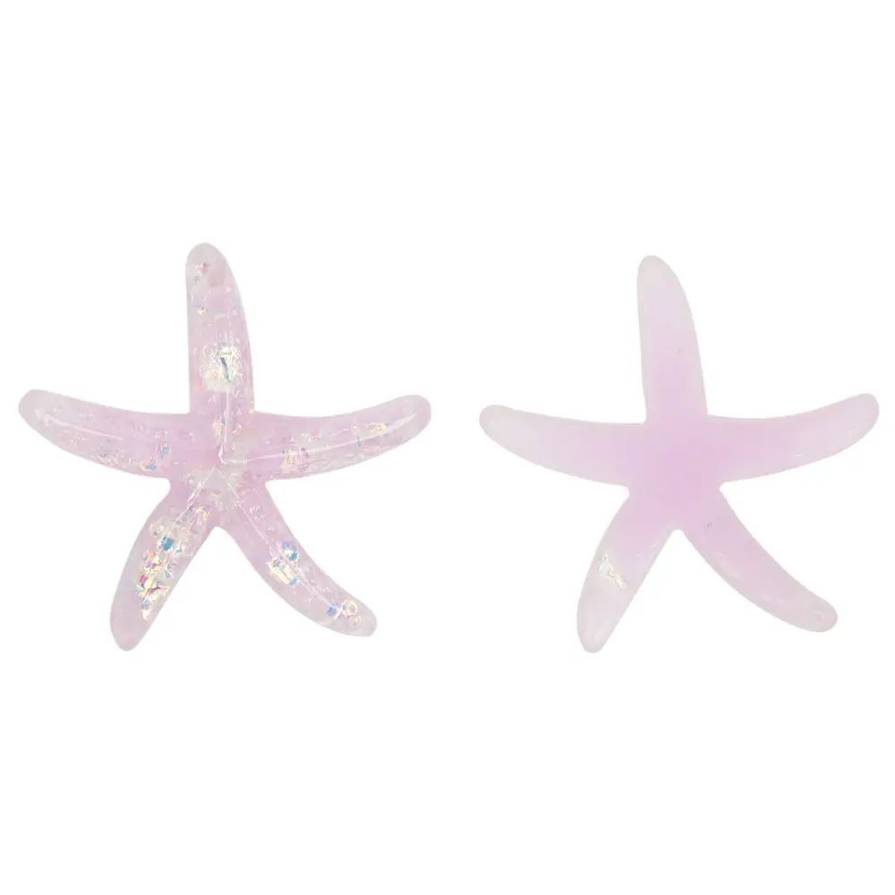 CheerBows 10 шт. пластыри с морскими звездами из смолы милые блестящие аксессуары