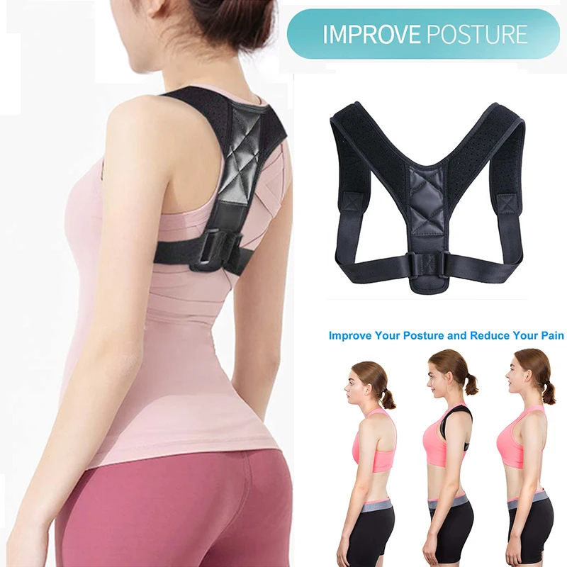 

Braces Supports Back Support/Brace Posture Corrector De Postura Man Women Back Corset Orthopedic Brace Shoulder Correct MR566