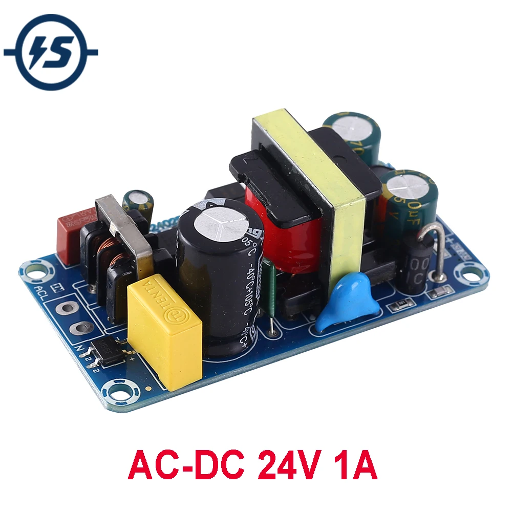 

AC-DC 24V 1A Isolated Step-Down Switch Power Supply Module Buck Converter