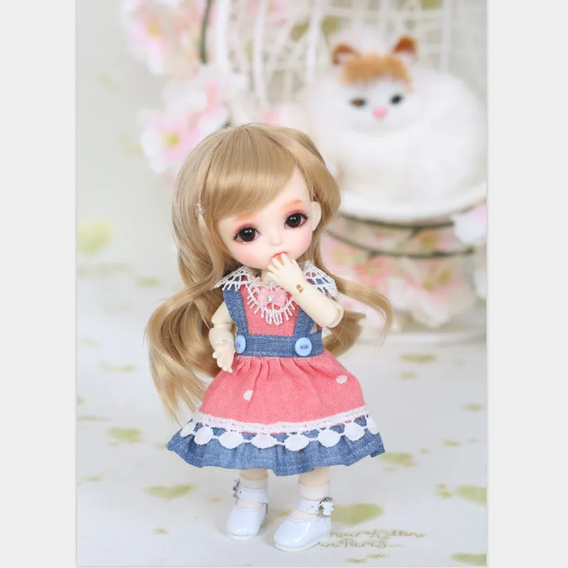 Бесплатная доставка BJD куклы Lati Желтый Солнечный Lea Лами Kuro Коко 1/8 прекрасный эластичный, под волосы для обуви и одежды глаз Pukifee Oueneifs - изображение