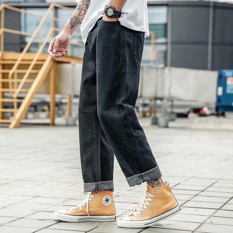 2020 New Fashion Mens Jeans Brand 2019 Hip Hop Autumn Ripped for Men Solid Cotton Full Length Mid Black Color Sale Washed Jeans 2020 New Fashion Mens Jeans Brand 2019 Hip Hop Autumn Ripped for Men Solid Cotton Full Length Mid Black Color Sale Washed Jeans