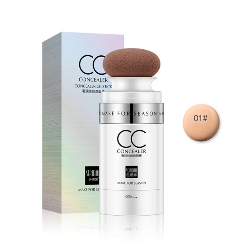 

Mushroom Head CC Stick Moisturizing Cover Blemishes Even Skin Color Air Cushion Cc Cream