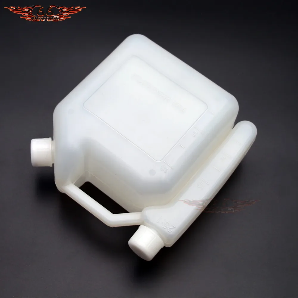 

2 Stroke Oil Petrol Fuel Mixing Bottle 1L Tank Container 25:1 50:1 For Strimmer Chainsaw NEW