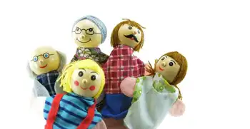 

Cute Cartoon Family Finger Puppet Plush Kawaii Fantoches Toys Child Baby Favor Cloth Dolls Kids Boys Girls Finger Puppets 2020