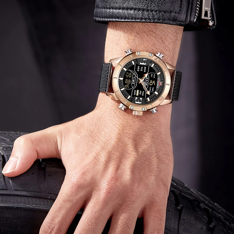 Men Watch Top Luxury Brand Fashion Casual Quartz Wrist Watches Men's Waterproof Military Army Sport