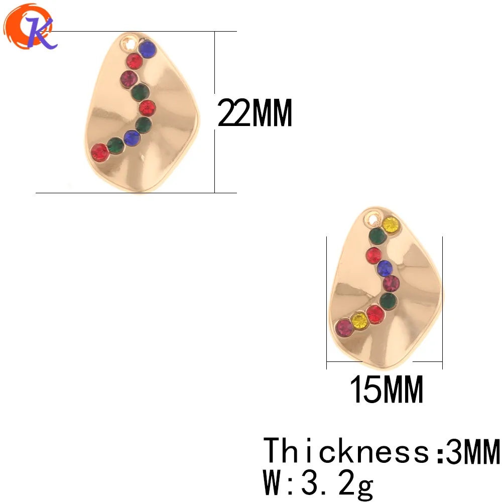 Cordial Дизайн 50 шт 15*22 мм ювелирные аксессуары/ручная работа/серьги части/неправильной формы/DIY ювелирных изделий/застежки для сережек