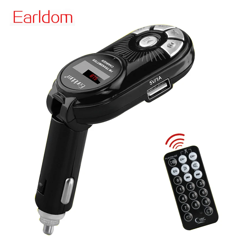 Earldom ED C4 Cell Phone Car Charger MP3 Msic Play Wireless Bluetooth