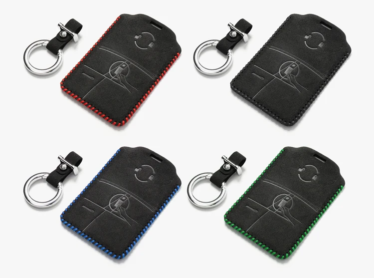Tesla Model 3 Key Card Holder Card Cover Keychain Holder Style