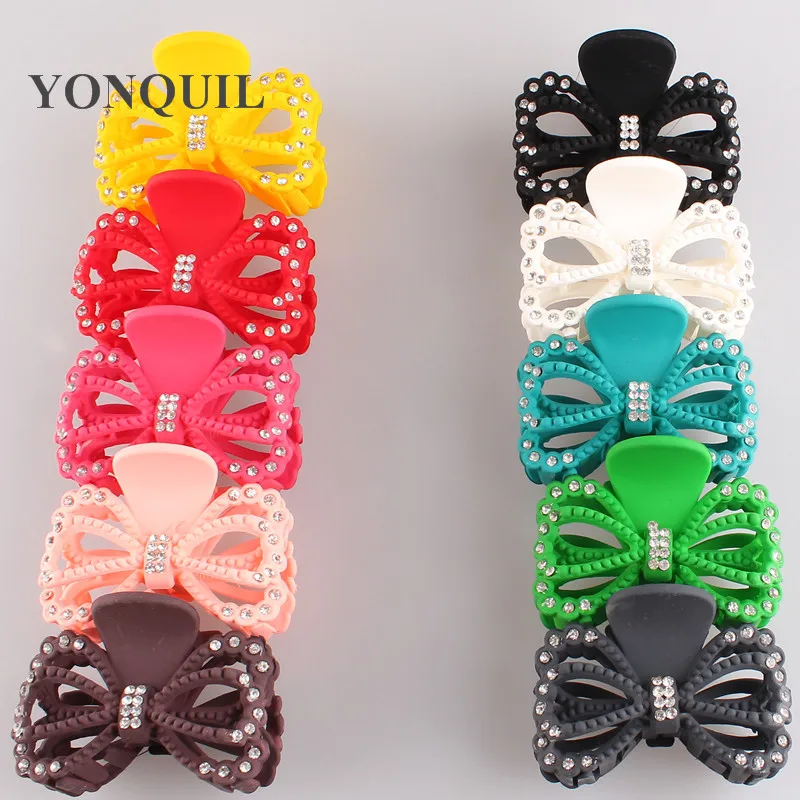 7*5 CM SIZE Plastic Hair Clamp For Women Take Shower With CRYSTAL