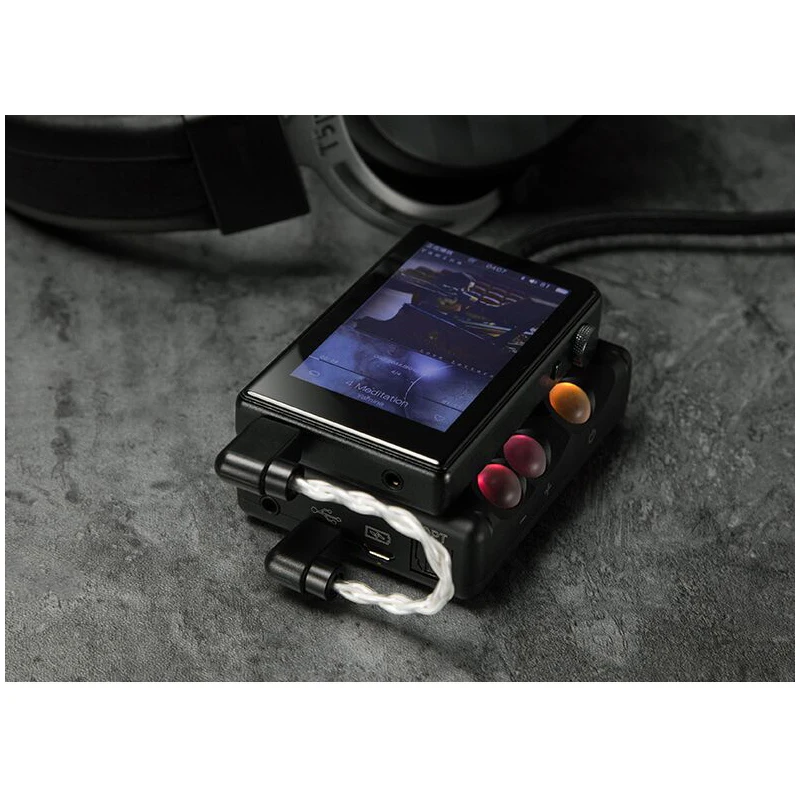 Shanlin L2 Type C к Micro USB Hi Fi аудио посеребренный медный кабель для Chord MOJO shanlin M2s M1 DAP