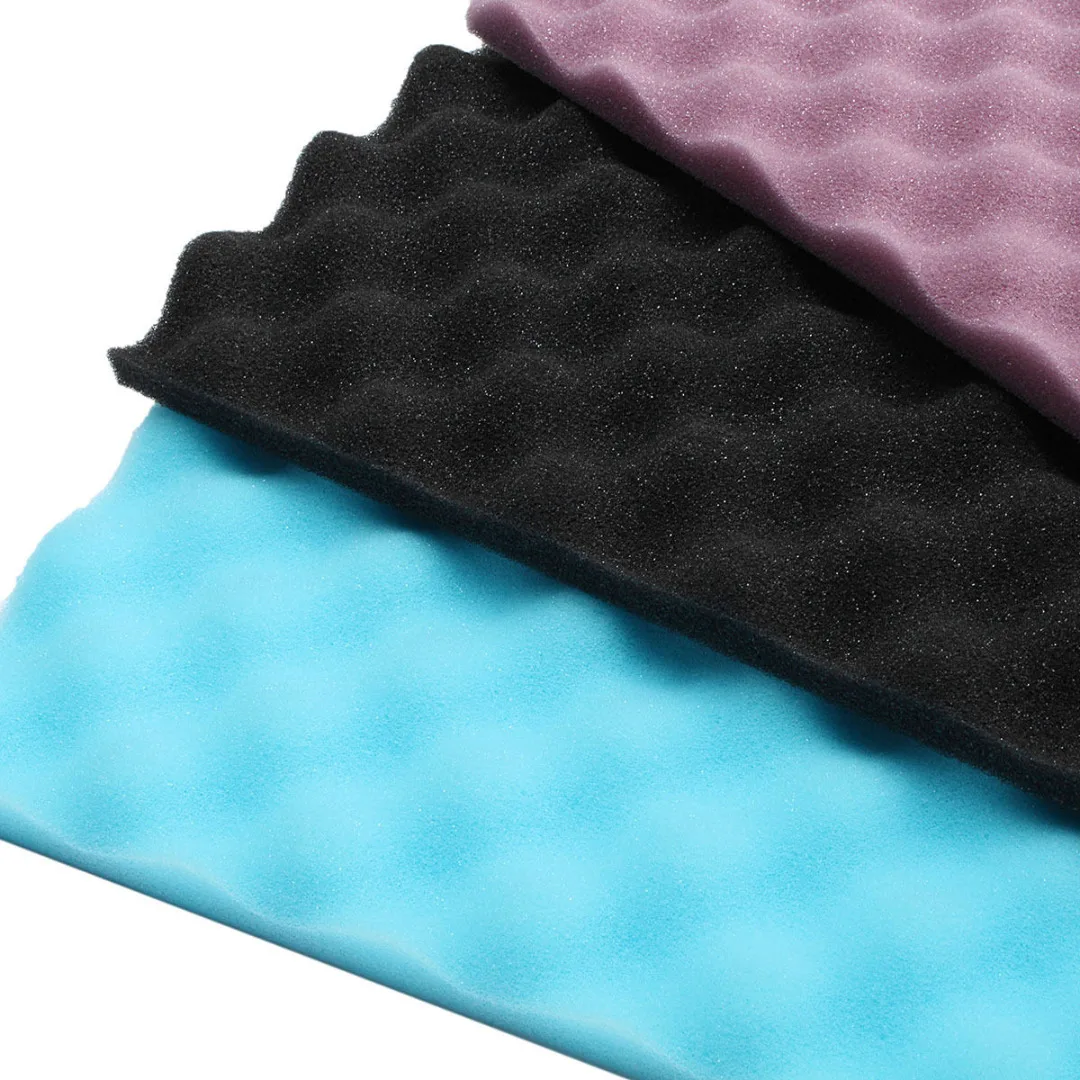 3Pcs Aquarium Filter Sponge 450x280mm Aquarium Media Filter Foam Sponge Pads Flame Retardant Silencing Sponge