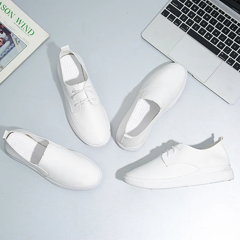 

Factory direct good looking walking shoes good quality white walking shoes