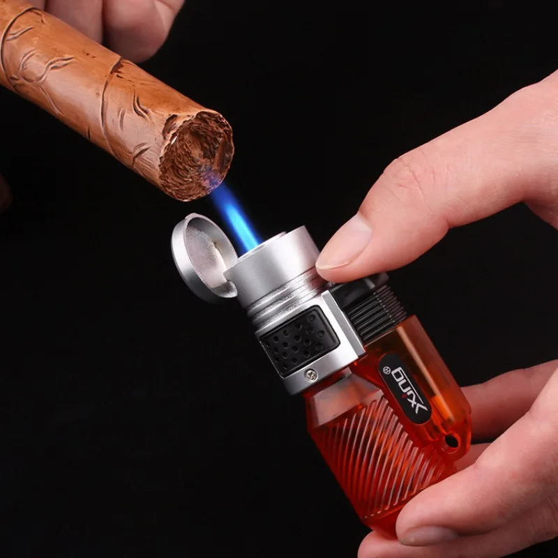 Outdoor Lighters Cigarette Torch Lighters Keychain Lighter Stylish Potable Travel Smoking