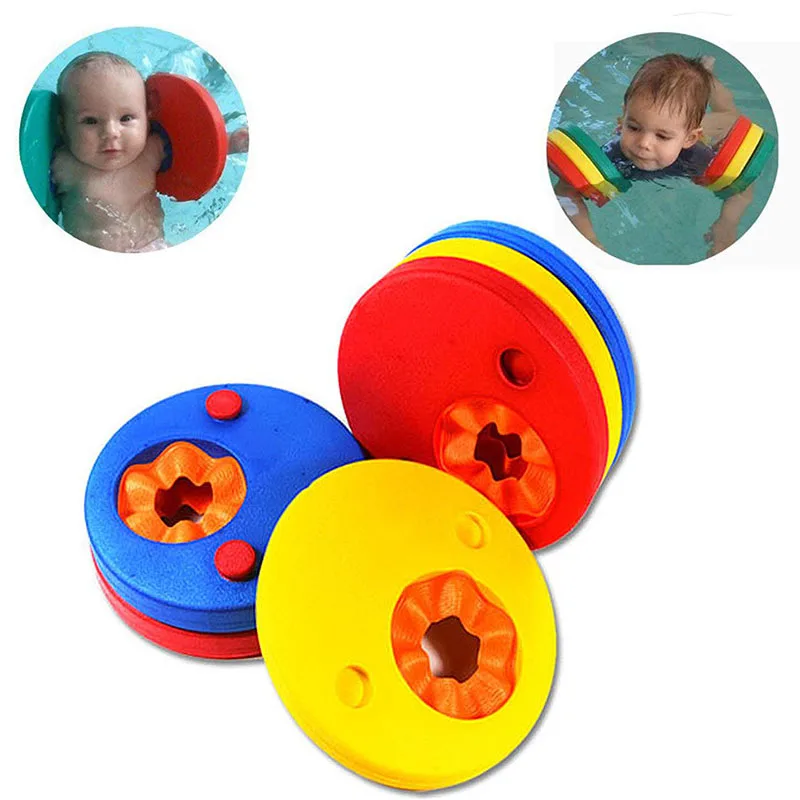

6pcs EVA Foam Swim Discs Arm Bands Floating Sleeves Child Swimming Inflatable Pool Float Board Exercises Circles Ring Accessorie