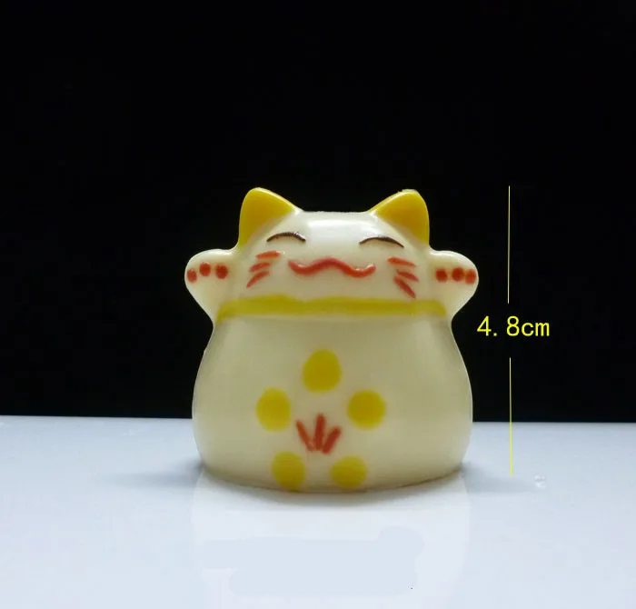 Cute Fortune Cat Shape Silicone Fondant Soap 3D Cake Mold Cupcake Jelly Candy Chocolate Decoration Baking Tool Moulds 9775