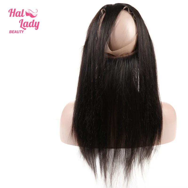 Halo Lady beauty малазийские человеческие волосы прямое закрытие 4X4 бесплатная Часть Топ Кружева Закрытие может быть окрашено Бесплатная