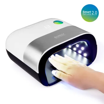 

SUN3 48W UV LED Nail Lamp Nail Dryer Gel Polish Curing Light with Bottom Smart Timer Memory Digital Display Nail Drying Machine