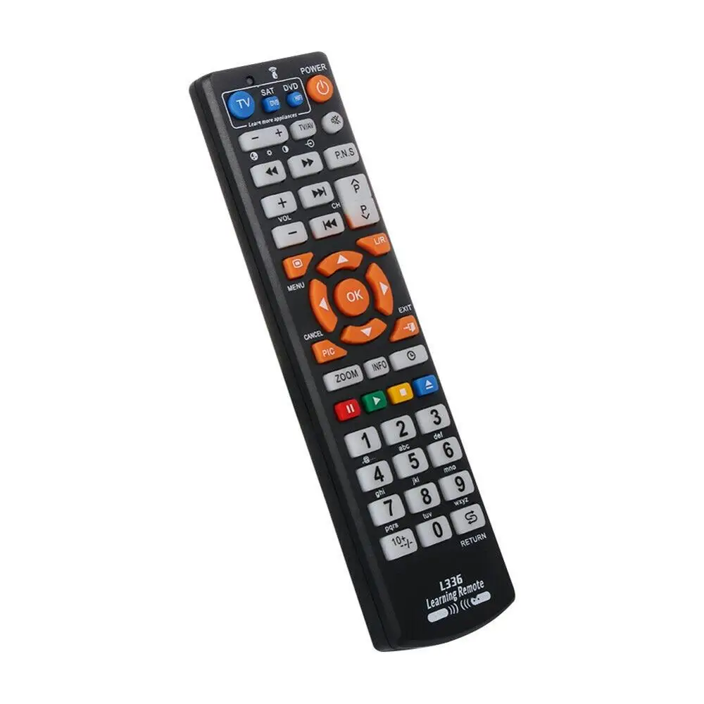 Universal L336 Smart Remote Control With Learn Function 3 In 1 Controller Work For 3 Devices TV STB DVD SAT DVB HIFI TV Box Universal L336 Smart Remote Control With Learn Function 3 In 1 Controller Work For 3 Devices TV STB DVD SAT DVB HIFI TV Box