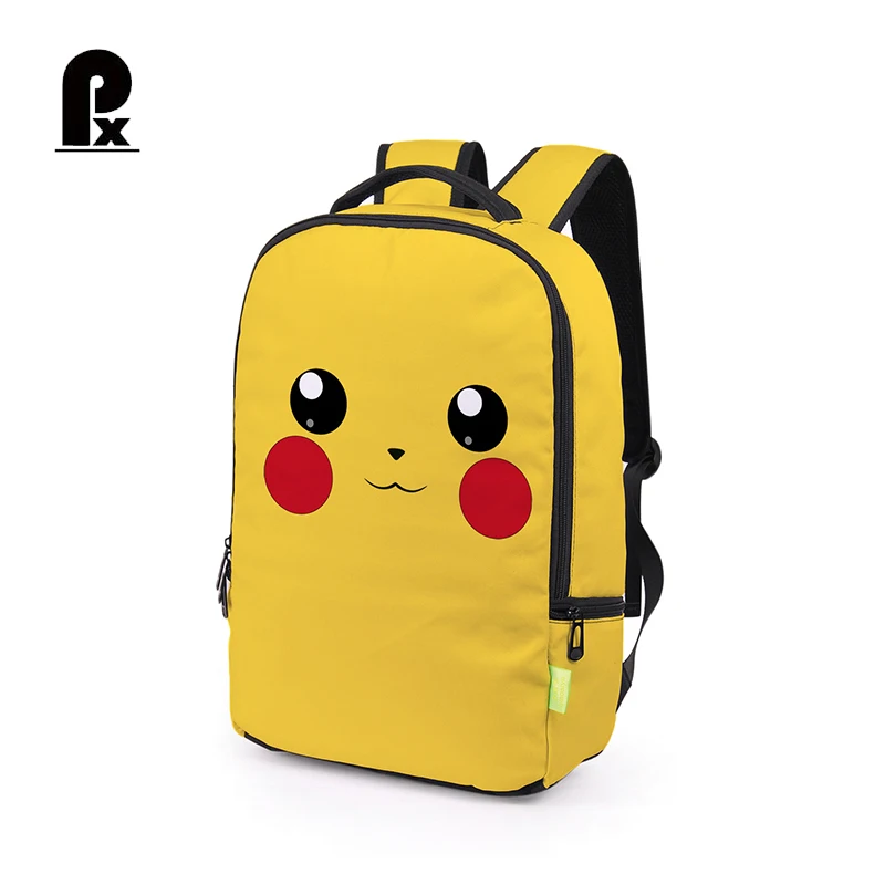 

2018 Printing 3D Pikachu Backpack Pocket Monster School Bag Teenager Children Girl Boy Waterproof Backpack Kid Schoolbag Mochila
