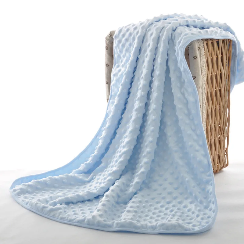 Супер мягкое детское одеяло из хлопка для мамы, синий/розовый/желтый цвет, Комплект постельного белья с одеялом, зимний конверт для новорожденного